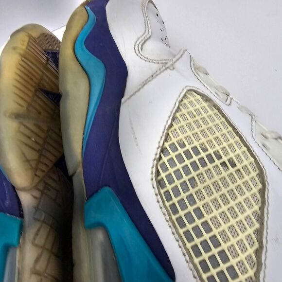 Nike Air Jordan Mars Max 270 Men\'s 9.5 White Grape Aqua Athletic Sneakers Shoes main image 12